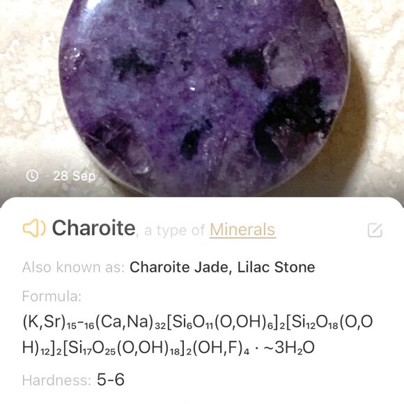 2/$20, Genuine Violet Charoite Triqueta Sterling Silver Dangle Earrings - Picture 7 of 9